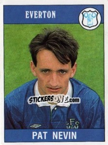 Cromo Pat Nevin - UK Football 1989-1990 n. 123 - Panini
