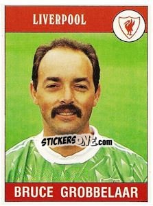 Cromo Bruce Grobbelaar - UK Football 1989-1990 - Panini