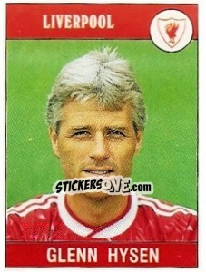 Sticker Glenn Hysen - UK Football 1989-1990 - Panini