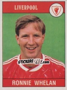 Sticker Ronnie Whelan - UK Football 1989-1990 n. 135 - Panini