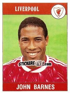 Sticker John Barnes - UK Football 1989-1990 n. 137 - Panini