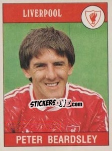 Sticker Peter Beardsley - UK Football 1989-1990 - Panini