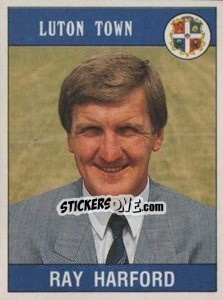 Sticker Ray Harford - UK Football 1989-1990 - Panini