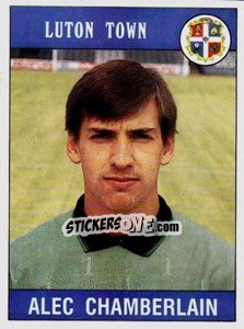 Sticker Alec Chamberlain - UK Football 1989-1990 - Panini