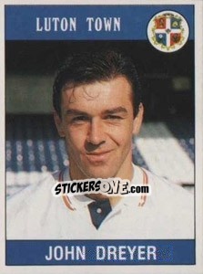 Cromo John Dreyer - UK Football 1989-1990 - Panini