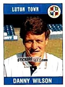 Sticker Danny Wilson - UK Football 1989-1990 - Panini