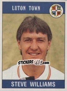 Sticker Steve Williams - UK Football 1989-1990 n. 151 - Panini