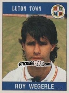 Sticker Roy Wegerle - UK Football 1989-1990 n. 154 - Panini