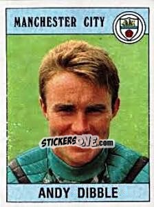 Sticker Andy Dibble - UK Football 1989-1990 - Panini