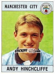 Sticker Andy Hinchcliffe - UK Football 1989-1990 n. 158 - Panini
