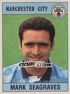 Sticker Mark Seagraves - UK Football 1989-1990 - Panini