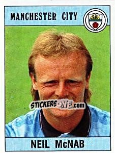 Figurina Neil McNab - UK Football 1989-1990 - Panini