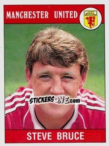 Sticker Steve Bruce - UK Football 1989-1990 - Panini