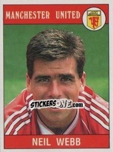 Sticker Neil Webb - UK Football 1989-1990 n. 180 - Panini