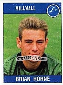 Sticker Brian Horne - UK Football 1989-1990 n. 187 - Panini