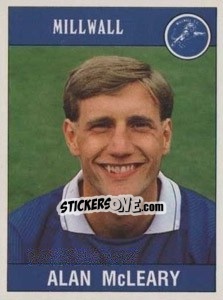 Sticker Alan McLeary - UK Football 1989-1990 n. 190 - Panini