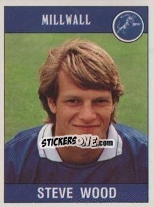 Figurina Steve Wood - UK Football 1989-1990 n. 192 - Panini