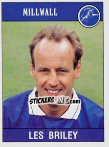 Sticker Les Briley - UK Football 1989-1990 - Panini