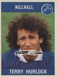 Sticker Terry Hurlock - UK Football 1989-1990 - Panini