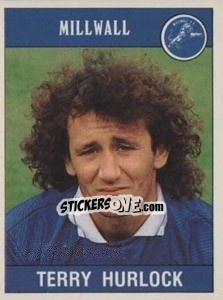 Cromo Terry Hurlock - UK Football 1989-1990 n. 195 - Panini