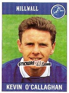 Sticker Kevin O'Callaghan - UK Football 1989-1990 n. 198 - Panini
