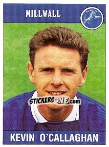 Figurina Kevin O'Callaghan - UK Football 1989-1990 - Panini