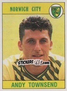 Sticker Andy Townsend - UK Football 1989-1990 - Panini