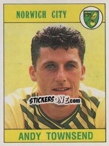 Cromo Andy Townsend - UK Football 1989-1990 - Panini