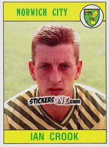 Figurina Ian Crook - UK Football 1989-1990 n. 209 - Panini
