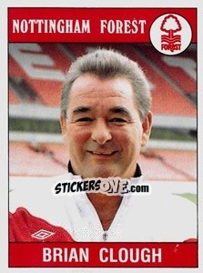 Sticker Brian Clough