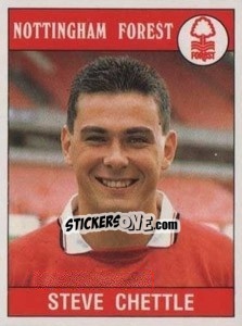 Cromo Steve Chettle - UK Football 1989-1990 - Panini