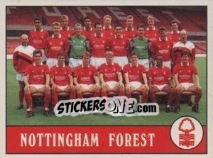 Sticker Nottingham Forest Team