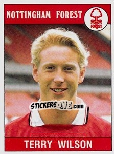 Sticker Terry Wilson - UK Football 1989-1990 - Panini