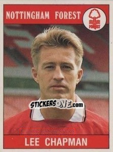 Sticker Lee Chapman - UK Football 1989-1990 - Panini