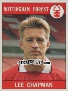 Sticker Lee Chapman - UK Football 1989-1990 n. 229 - Panini