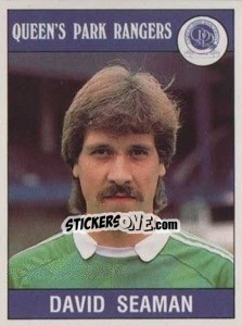 Sticker David Seaman - UK Football 1989-1990 n. 232 - Panini