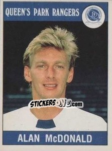 Sticker Alan McDonald - UK Football 1989-1990 - Panini