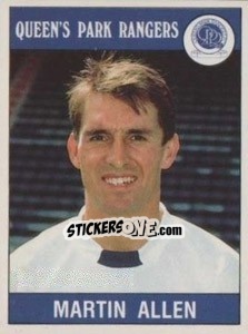 Sticker Martin Allen - UK Football 1989-1990 n. 239 - Panini
