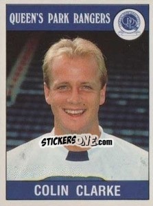 Sticker Colin Clarke - UK Football 1989-1990 n. 244 - Panini