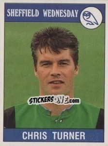 Sticker Chris Turner - UK Football 1989-1990 - Panini