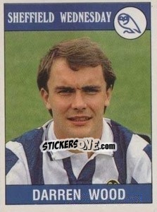 Sticker Darren Wood - UK Football 1989-1990 n. 248 - Panini