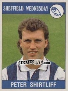 Sticker Peter Shirtliff - UK Football 1989-1990 n. 249 - Panini