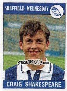 Sticker Craig Shakespeare - UK Football 1989-1990 - Panini