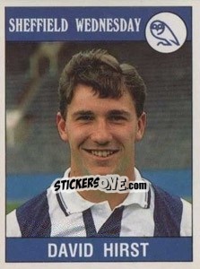 Sticker David Hirst - UK Football 1989-1990 - Panini