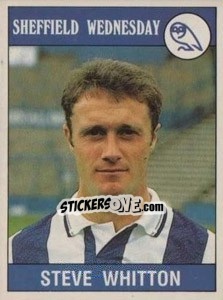Sticker Steve Whitton - UK Football 1989-1990 - Panini