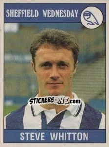 Figurina Steve Whitton - UK Football 1989-1990 n. 258 - Panini