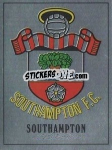 Sticker Southampton Badge - UK Football 1989-1990 n. 260 - Panini