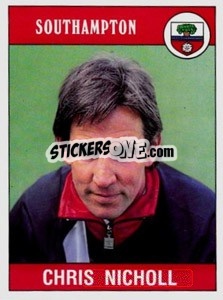 Sticker Chris Nicholl - UK Football 1989-1990 n. 261 - Panini