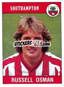 Sticker Russell Osman - UK Football 1989-1990 - Panini