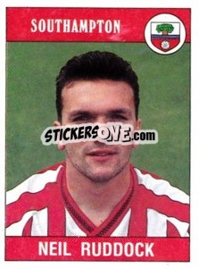 Sticker Neil Ruddock - UK Football 1989-1990 - Panini